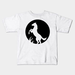 Horse Dad Like A Regular Dad But Cooler Kids T-Shirt